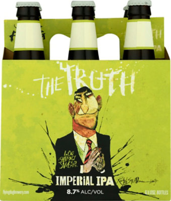 Flying Dog Beer IPA Imperial The Truth Bottles - 6-12 Fl. Oz. - Image 4