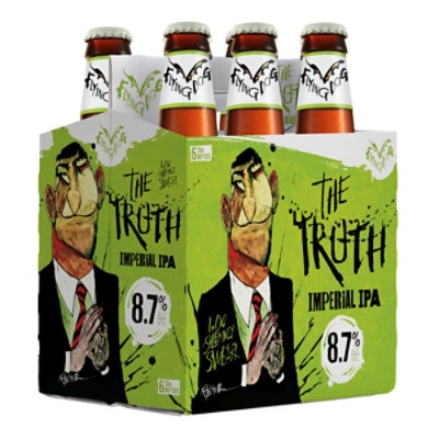 Flying Dog Beer IPA Imperial The Truth Bottles - 6-12 Fl. Oz. - Image 2