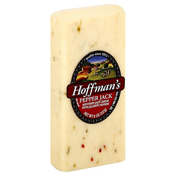 Hoffmans Cheese Pepper Jack - 8 Oz