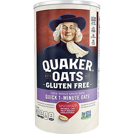 Quaker Select Starts Gluten Free Oats Quick 1-Minute - 18 Oz - Image 2