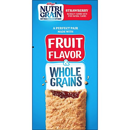 Nutri-Grain Soft Baked Strawberry Whole Grains Breakfast Bars 16 Count - 20.8 Oz - Image 6