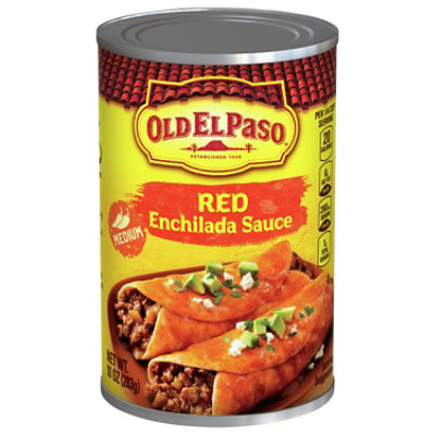 Old El Paso Sauce Enchilada Red Medium Can - 10 Oz - Image 1