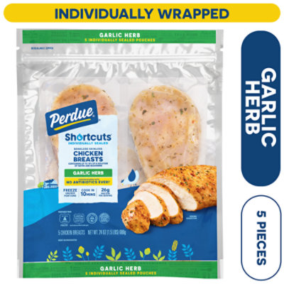PERDUE Perfect Portions Italian Style Boneless Skinless Chicken Breasts - 1.5 Lb - Image 2