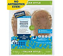 PERDUE PERFECT PORTIONS Boneless Skinless Chicken Breasts Italian Style - 1.5 Lb