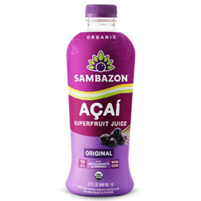 Sambazon Juice Blend Organic Superfood The Original Acai - 32 Fl. Oz.