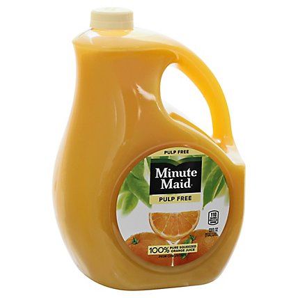 Minute Maid Juice Orange Pulp Free - 128 Fl. Oz. - Image 1