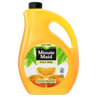 Minute Maid Orange Juice, 10 oz. Bottles, 24 Pack