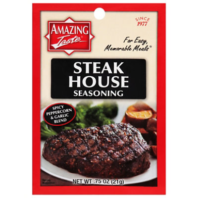 Amazing Taste Seasoning Steak House - .75 Oz
