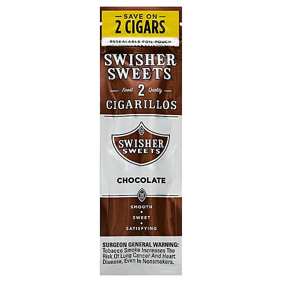 Swisher Sweets Cigarillos Chocolate - 2 Package