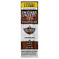 Swisher Sweets Cigarillos Chocolate - 2 Package - Image 1
