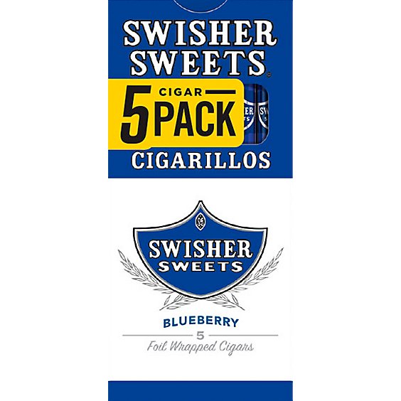 Swisher Sweets Cigarillos Blueberry 5for3 - 5 Package