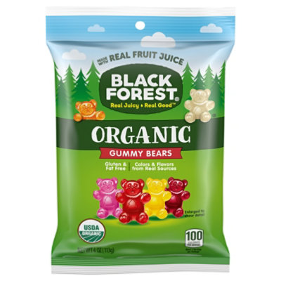 Black Forest Organic Gummy Bears - 4 Oz