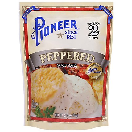Pioneer Brand Gravy Mix Peppered - 2.75 Oz - Image 1