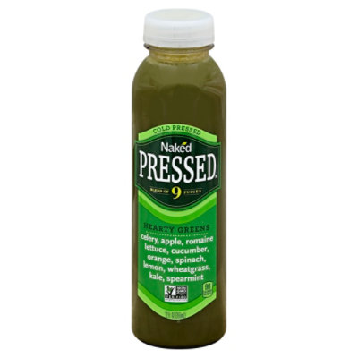 Naked Juice Pressed Hearty Greens 9 Juices - 12 Fl. Oz.