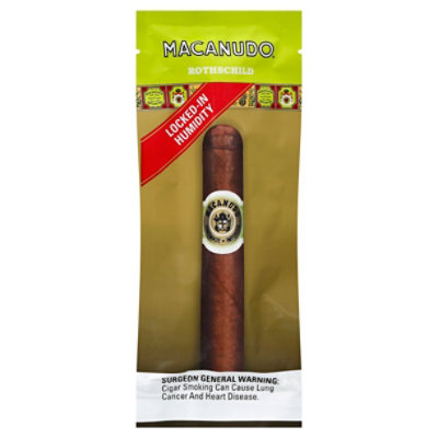 Macanudo Rothschild Upright Cigar - Each