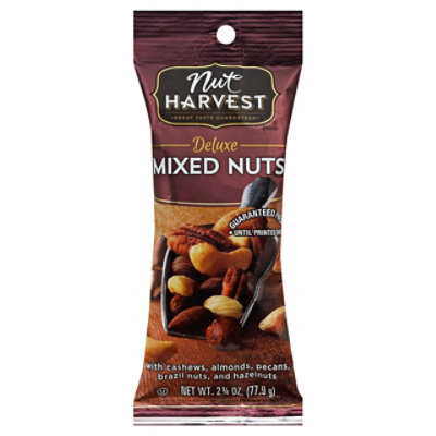 Nut Harvest Mixed Nuts Deluxe - 2.75 Oz