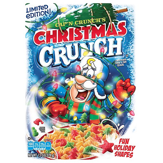 Capn Crunch Cereal Christmas Crunch - 16.8 Oz