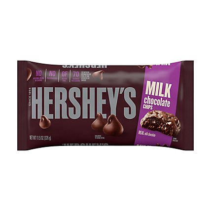HERSHEY'S Milk Chocolate Chips - 11.5 Oz - Image 2