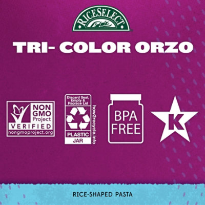 Rice Select Orzo Tri-Color - 26.5 Oz - Image 3