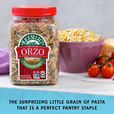 Rice Select Orzo Tri-Color - 26.5 Oz - Image 4