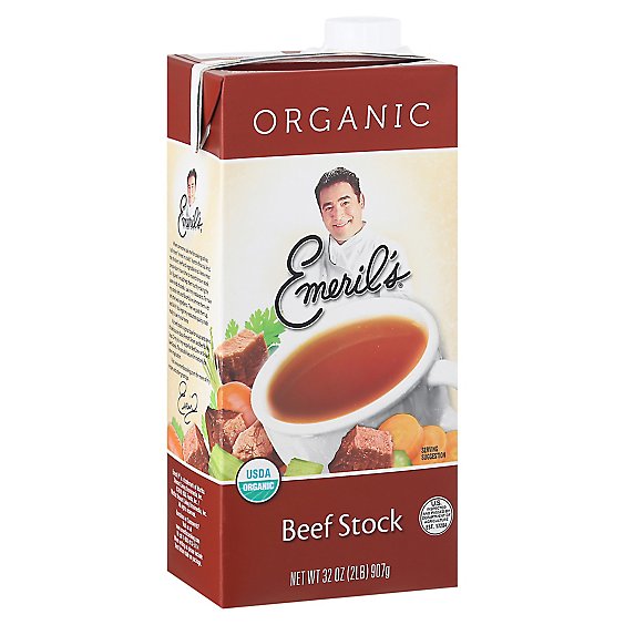 Emerils Organic Stock Beef Flavored - 32 Oz
