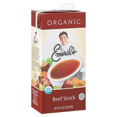 Emerils Organic Stock Beef Flavored - 32 Oz