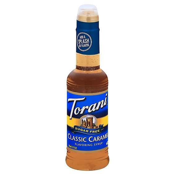Torani Flavoring Syrup Sugar Free Classic Caramel - 12.7 Fl. Oz.