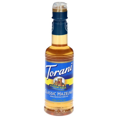 Torani Flavoring Syrup Sugar Free Classic Hazelnut - 12.7 Fl. Oz.