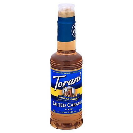 Torani Flavoring Syrup Sugar Free Salted Caramel - 12.7 Fl. Oz. - Image 3
