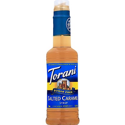 Torani Flavoring Syrup Sugar Free Salted Caramel - 12.7 Fl. Oz. - Image 2