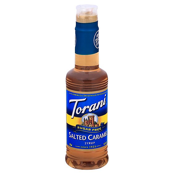 Torani Flavoring Syrup Sugar Free Salted Caramel - 12.7 Fl. Oz.