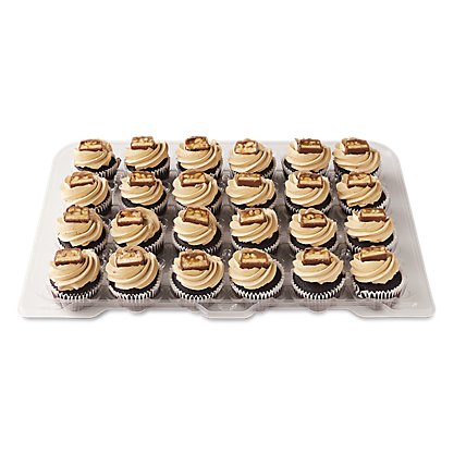 Bakery Cupcake Cake Snickers 24 Count - Each - Image 1