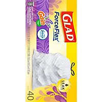 Glad Forceflex Tall Kitchen Trash Bags - Gain Lavender With Febreze 40 Count - 13 Gallon - Image 4