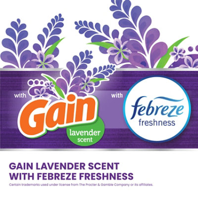 Glad Forceflex Tall Kitchen Trash Bags - Gain Lavender With Febreze 40 Count - 13 Gallon - Image 4