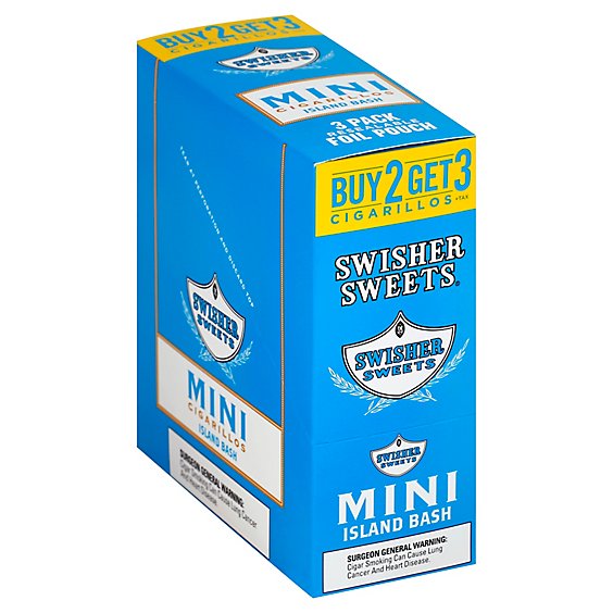 Swisher Sweets Mini Island Bash 3 For 2 - Case