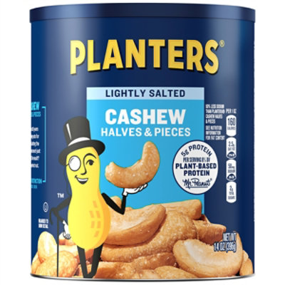 Planters Cashews Halves & Pieces Lightly Salted - 14 Oz - Image 2