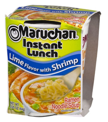 Maruchan Instant Lunch Ramen Noodle Soup Lime Flavor - 2.25 Oz - Image 4