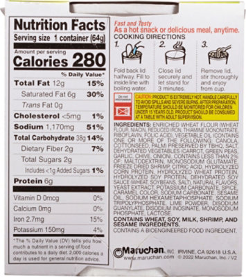 Maruchan Instant Lunch Ramen Noodle Soup Lime Flavor - 2.25 Oz - Image 7