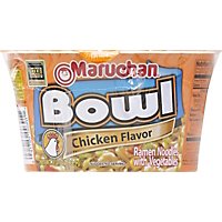 Maruchan Bowl Ramen Noodles with Vegetables Chicken Flavor - 3.31 Oz - Image 2