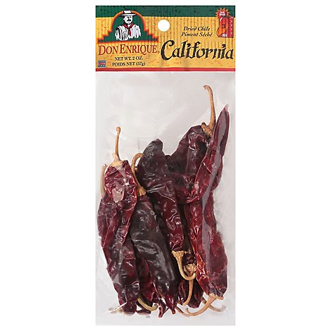 Peppers Dried California Chile - 2 Oz