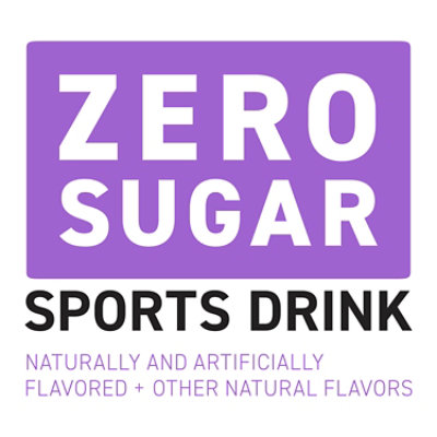 POWERADE Zero Grape Electrolyte Sports Drink Bottles Pack - 8-20 Fl. Oz. - Image 3