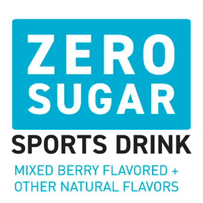 POWERADE Zero Mixed Berry Electrolyte Sports Drink Bottles Pack - 8-20 Fl. Oz. - Image 3