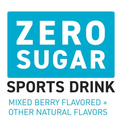 POWERADE Sports Drink Electrolyte Enhanced Zero Sugar Mixed Berry - 8-20 Fl. Oz. - Image 3