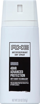 AXE Antiperspirant Deodorant Dry Spray 48HR Advanced Protection Urban - 3.8 Oz - Image 2
