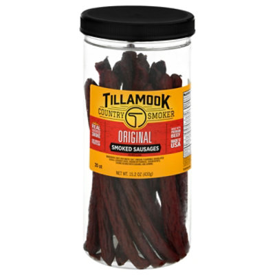 Tillamook Country Smoker Snack Stick Smoked Original - 20 Count