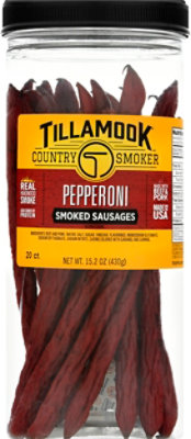 Tillamook Country Smoker Meat Sticks Pepperoni - 15.2 Oz - Image 2