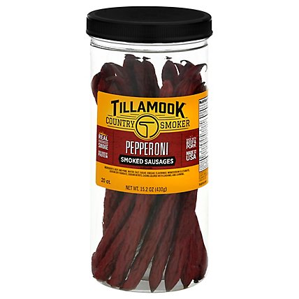 Tillamook Country Smoker Meat Sticks Pepperoni - 15.2 Oz - Image 1