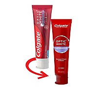 Colgate Optic White Advanced Teeth Whitening Toothpaste Icy Fresh - 4.5 Oz