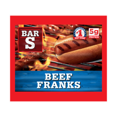 Bar-S Franks Premium Beef Original- 12 Oz - Image 3