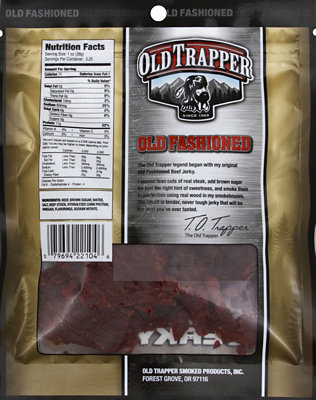 Old Trapper Beef Jerky Old Fashioned - 3.25 Oz - Image 2